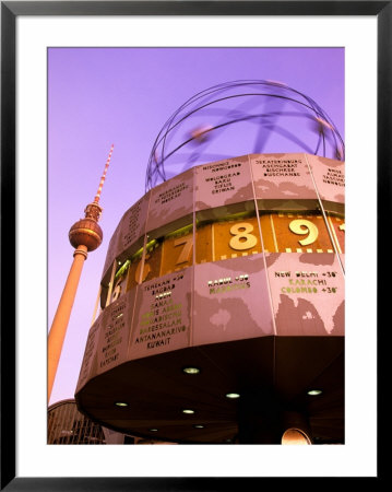 Nikolaikirche Viewed From Television Tower, Rotes Rathaus, Alexanderplatz, Berlin, Germany by Walter Bibikow Pricing Limited Edition Print image