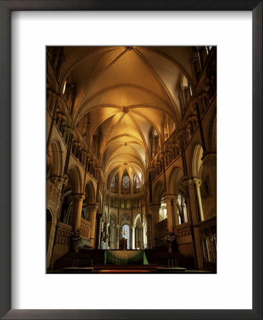 Interior, Canterbury Cathedral, Unesco World Heritage Site, Kent, England, United Kingdom by Roy Rainford Pricing Limited Edition Print image
