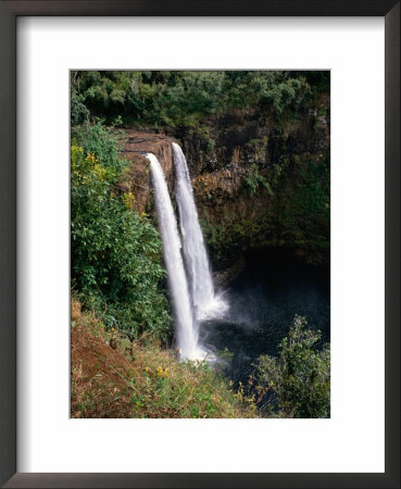 Wailua Falls, Usa by Lee Foster Pricing Limited Edition Print image