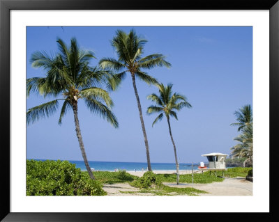 Hapuna Beach, Island Of Hawaii (Big Island), Hawaii, Usa by Ethel Davies Pricing Limited Edition Print image