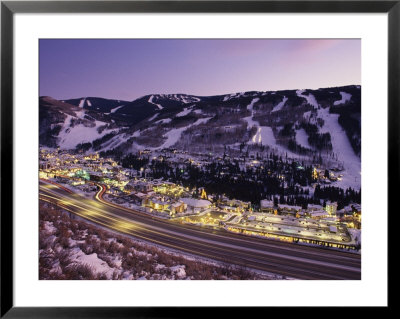 View Over I-70, Vail, Colorado by Michael S. Lewis Pricing Limited Edition Print image