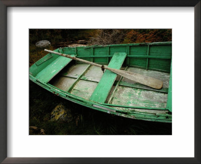 Close-Up Of An Empty Rowboat by Raymond Gehman Pricing Limited Edition Print image
