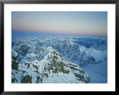An Aerial View Of The Bavarian Alps by Peter Carsten Pricing Limited Edition Print image