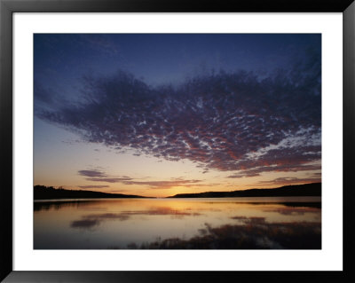 A View Of The Lake At Sunset by Phil Schermeister Pricing Limited Edition Print image
