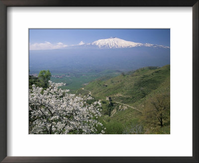 Mount Etna, Island Of Sicily, Italy, Mediterranean by N A Callow Pricing Limited Edition Print image