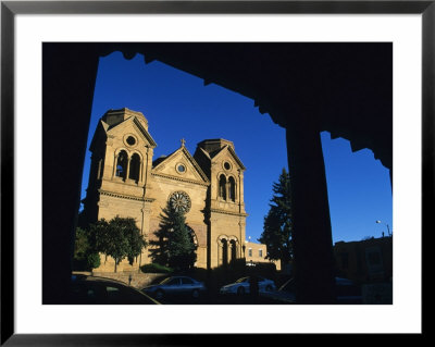 St. Francis Cathedral, Santa Fe, New Mexico, Usa by Michael Snell Pricing Limited Edition Print image