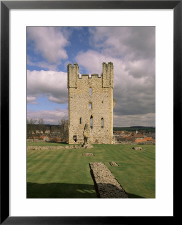 Helmsley Castle, Yorkshire, England, United Kingdom by Michael Short Pricing Limited Edition Print image