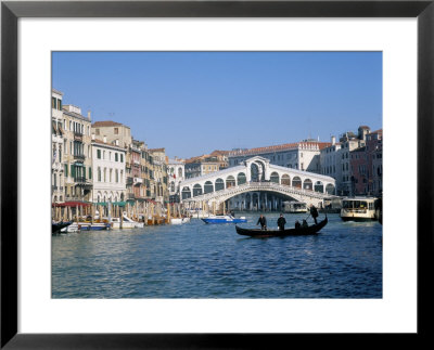 Rialto Bridge, Venice, Unesco World Heritage Site, Veneto, Italy by Lee Frost Pricing Limited Edition Print image