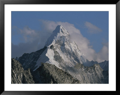 Ama Dablam Mountain Is 6856 Meters (22,624 Feet) In Elevation by Bobby Model Pricing Limited Edition Print image
