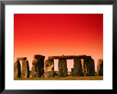 Stonehenge At Sunrise, Stonehenge, United Kingdom by Manfred Gottschalk Pricing Limited Edition Print image