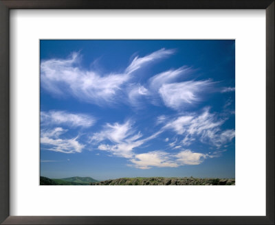 Cirrus Clouds, Tien Shan Mountains, Kazakhstan, Central Asia by N A Callow Pricing Limited Edition Print image