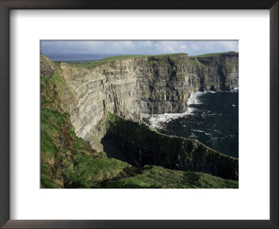 The Cliffs Of Moher, Looking Towards Hag's Head From O'brian's Tower, County Clare, Eire by Gavin Hellier Pricing Limited Edition Print image