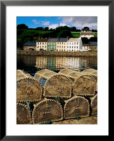 Lobster Pots On Dock, Bantry, Munster, Ireland by Richard Cummins Pricing Limited Edition Print image
