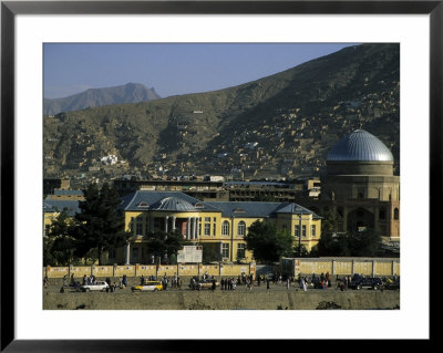 Buildings On The Banks Of The Kabul River, Central Kabul, Kabul, Afghanistan by Jane Sweeney Pricing Limited Edition Print image
