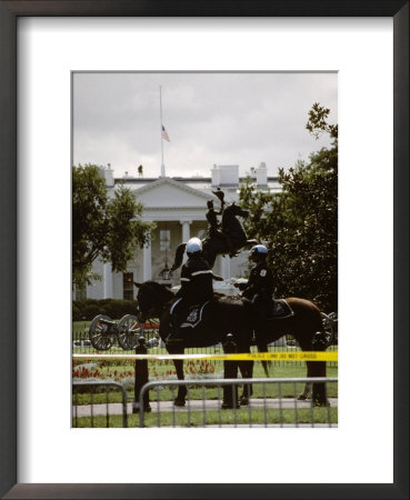 24 Hours After The 9/11 Attacks The White House Is On Security Alert by Stephen St. John Pricing Limited Edition Print image
