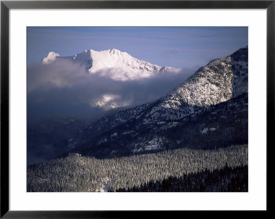 Looking West From The Top Of Whistler, Whistler, British Columbia, Canada, North America by Aaron Mccoy Pricing Limited Edition Print image