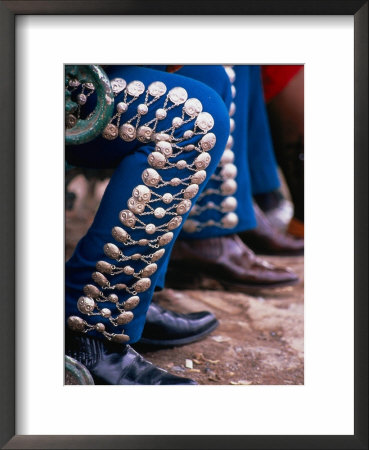 Detail Of Mariachis Pants, Mexico by Alyx Kellington Pricing Limited Edition Print image