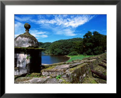 Rusting Cannons And Battlements, Low Battery Of San Fernando Fort (1753), Portobelo, Panama by Alfredo Maiquez Pricing Limited Edition Print image