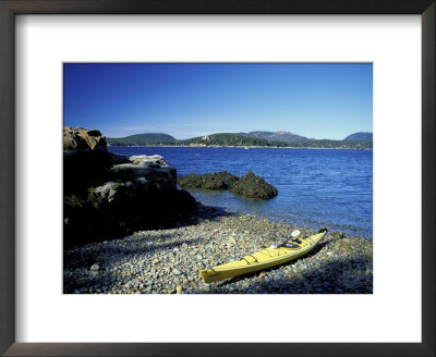 Sea Kayaking Around Mt. Desert Island, Sutton Island, Maine, Usa by Jerry & Marcy Monkman Pricing Limited Edition Print image