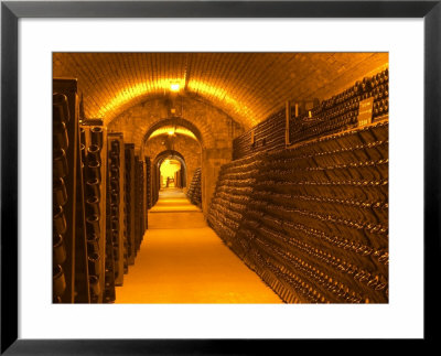 Underground Wine Cellar, Champagne Francois Seconde, Sillery Grand Cru by Per Karlsson Pricing Limited Edition Print image