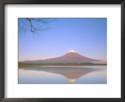 Mt. Fuji From Motosu Lake, Japan by Rob Tilley Pricing Limited Edition Print image
