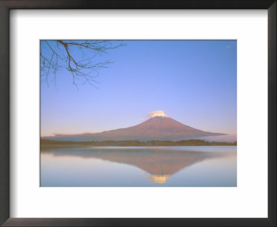 Mt. Fuji From Motosu Lake, Japan by Rob Tilley Pricing Limited Edition Print image