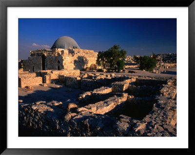 Umayyad Palace Complex On Jebel Al-Qalaa, Amman, Jordan by Anders Blomqvist Pricing Limited Edition Print image