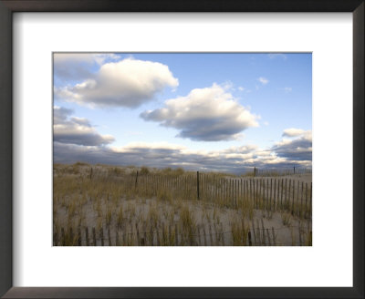 Evening Sunset Beach Scene Along Cape Cod Beach, United States by Keenpress Pricing Limited Edition Print image
