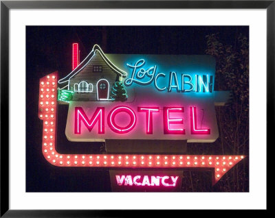 Log Cabin Motel, Montrose, Colorado, Usa by Ethel Davies Pricing Limited Edition Print image