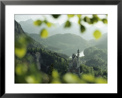 Neuschwanstein Castle Of King Ludwig Along The Alp-See by George F. Mobley Pricing Limited Edition Print image