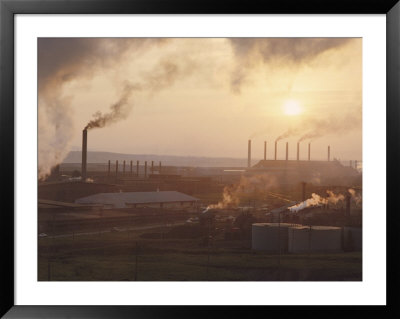 Smoke Rises From Factories In Sydney by B. Anthony Stewart Pricing Limited Edition Print image