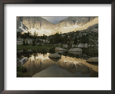 Cirque Of The Towers, Lonesome Lake, Popo Agie Wilderness by Raymond Gehman Pricing Limited Edition Print image