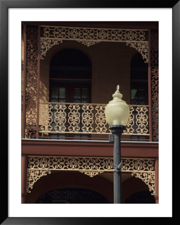 The French Quarter Is Home To Many Houses With Detailed Architecture, New Orleans, Louisiana, Us by Stacy Gold Pricing Limited Edition Print image