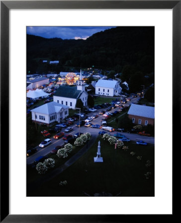 View Of This Small Vermont Town Taken During Its Annual County Fair by Randy Olson Pricing Limited Edition Print image