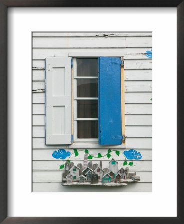 Beach House Detail, Loyalist Cays, Bahamas, Caribbean by Walter Bibikow Pricing Limited Edition Print image