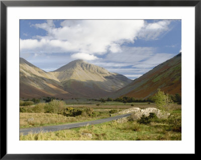 Great Gable, 2949Ft, Wasdale Valley, Lake District National Park, Cumbria, England by James Emmerson Pricing Limited Edition Print image