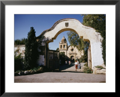 Carmel Mission, One Of The Chain Of Missions Founded By Father Junipero Serra by Joseph Baylor Roberts Pricing Limited Edition Print image
