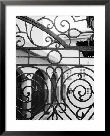 Detail Of Metal Gate, Domplatz, Salzburg, Austria by Walter Bibikow Pricing Limited Edition Print image