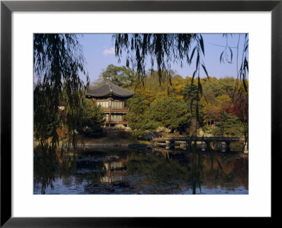 Hyang-Wonjong Pavilion, Kyongbok Palace, Seoul, South Korea, Korea, Asia by Charles Bowman Pricing Limited Edition Print image