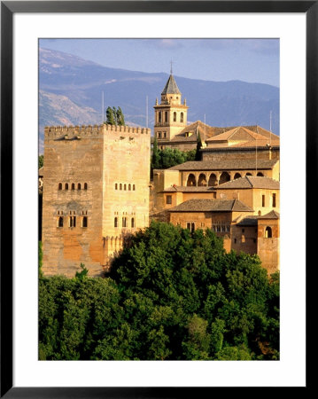 Alhambra (Red Fort) Buildings, Granada, Spain by Chester Jonathan Pricing Limited Edition Print image