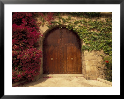 Doorway At Consolat De Mar, Palma De Mallorca, Balearics, Spain by Walter Bibikow Pricing Limited Edition Print image