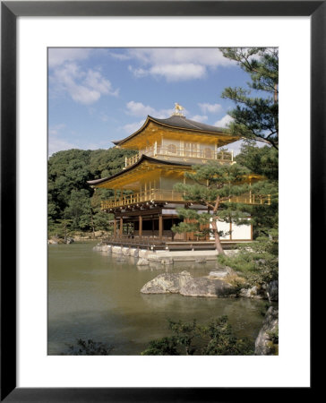 Gold Pavilion, Kinkakuji, Kyoto, Japan by Michele Burgess Pricing Limited Edition Print image