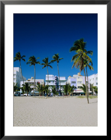 Ocean Drive, South Beach, Miami Beach, Florida, Usa by Fraser Hall Pricing Limited Edition Print image