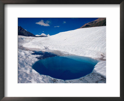 Blue Hole Glacier Pool, Root Glacier In St. Elias National Park, Alaska, Usa by Dee Ann Pederson Pricing Limited Edition Print image