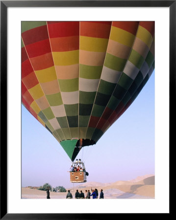 Hot Air Balloon Taking Off, Luxor, Egypt by Juliet Coombe Pricing Limited Edition Print image