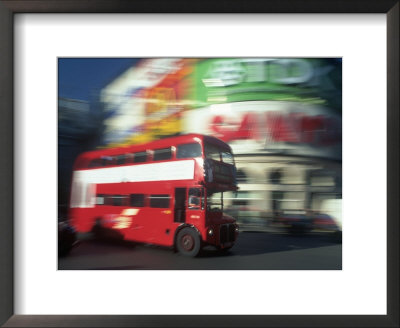 Bus In Motion, London, Uk by Peter Adams Pricing Limited Edition Print image