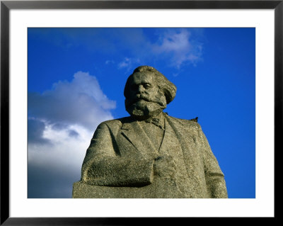 Karl Marx Statue On Teatralnaya Square, Moscow, Russia by Jonathan Smith Pricing Limited Edition Print image