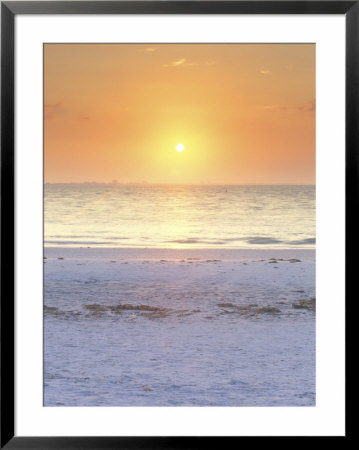 Sunrise At Lighthouse Beach, Sanibel, Florida, Usa by Rob Tilley Pricing Limited Edition Print image