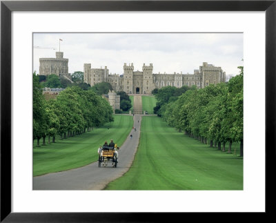 The Long Walk And Windsor Castle, Windsor, Berkshire, England, United Kingdom by Adam Woolfitt Pricing Limited Edition Print image