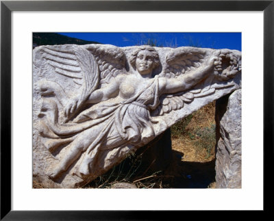 Winged Angel Of Victory At Hercules Gate, Ephesus, Turkey by Martin Moos Pricing Limited Edition Print image